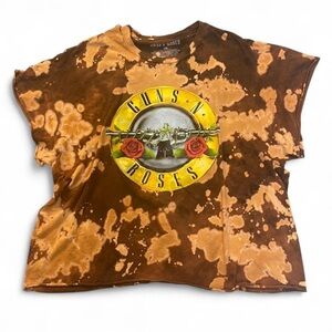 Guns N Roses TieDye Graphic Band T-Shirt size XXL